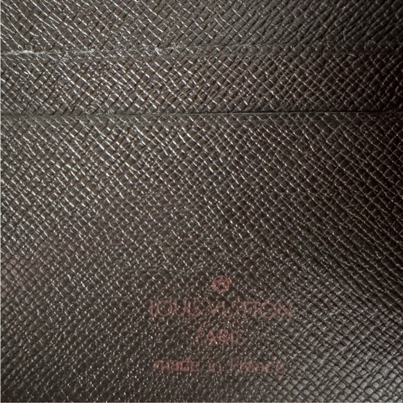 Louis Vuitton Damien Ebene Bi-Fold Brown Checkered Wallet with COA - Picture 7 of 7